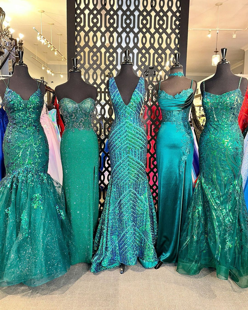 Enchanting Elegance: The Allure of Green Prom Dresses