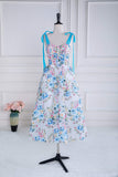 A Line Sweetheart Embroidery Tea-Length Prom Dress Sexy Evening Dress