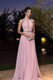 A Line Prom Dresses Chiffon With Ruffles Rjerdress