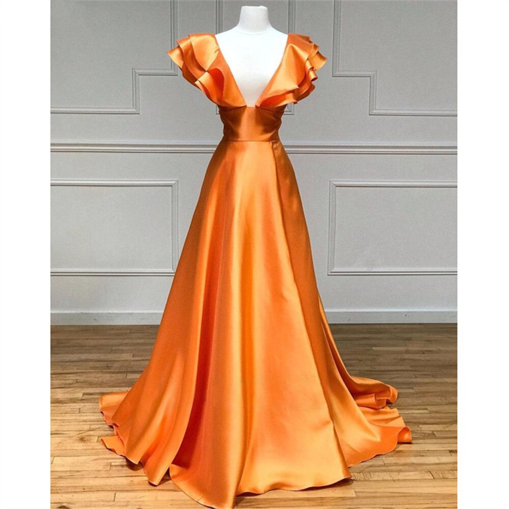 Duchess Satin Empire Waist Gown Style 2275 Size 12 – EWedded