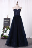 A Line Sweetheart Beaded Bodice Low Back Party Dress Short With Chiffon Skirt