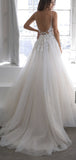 Awesome Wedding Dresses Backless With Appliques And Strapss Cheap Price Bride Dresses Rjerdress