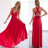 Backless Prom Dresses Sexy Open Backs Red Evening Dress Long Prom Dresses RJS537 Rjerdress