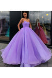 Ball Gown Sweetheart Prom Dress, Princess Floor Length Tulle Quinceanera Dresses Rjerdress
