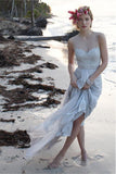 Beach Unique New Design Beautiful Chiffon Wedding Dress Evening Prom Dress Rjerdress