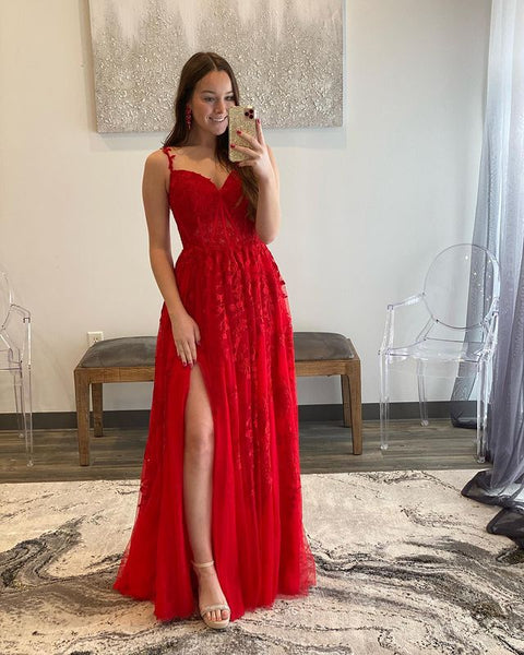 Woman in red spaghetti strap dress photo – Free Woman Image on Unsplash