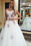 Beautiful Modest Long Ball Gown Long Ivory Elegant Princess Prom Dresses Quinceanera Dresses Rjerdress