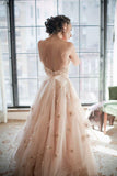 Beautiful Sweetheart Long Open Back Elegant Wedding Dresses Bride Dresses Rjerdress