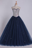 Bicolor Quinceanera Dresses Sweetheart Ball Gown Floor-Length Beaded Bodice Rjerdress