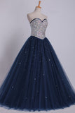 Bicolor Quinceanera Dresses Sweetheart Ball Gown Floor-Length Beaded Bodice Rjerdress