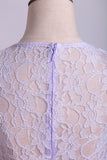 Bridesmaid Dresses V-Neck A Line Floor Length Lace & Chiffon Rjerdress