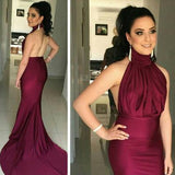 Burgundy Backless Real Made Prom Dresses Long Evening Dresses Prom Dresses On Sale L35 Rjerdress