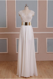 Cap Sleeves Sexy V-neck Side Slit Wedding Party Dresses Popular prom dresses online WD0121 Rjerdress