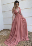 Charming Chiffon Sexy Prom Dress Long Evening Dress Evening Gown UK RJS347 Rjerdress
