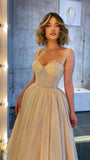 Cute Sweetheart Ankle-Length Tulle Spaghetti Straps Homecoming Dresses RJS929