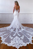 Elegant V-Neck Lace Fitted Vintage Mermaid Short Sleeve Wedding Dresses RJS495 Rjerdress