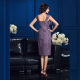 Exquisite Chiffon Lace Knee Length Sheath Sleeveless Mother of the Bride Dresses With Jacket Rjerdress