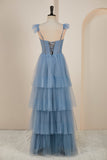 Fantastic Straps Tulle Tiered Multi-Layers Prom Dresses RJS565 Rjerdress