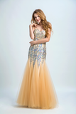 Formal Dresses Sweetheart Mermaid Tulle With Beading Rjerdress