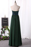 Gorgeous Party Dresses Sweetheart A Line Chiffon With Beadings Rjerdress