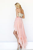 High Low Skirt  A Line Sweetheart Beaded Bodice Party Dresees New Here Rjerdress