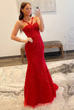 Hot Mermaid Halter Lace Prom Dresses With Appliques Rjerdress