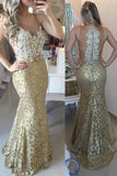Hot Scoop Prom Dresses Mermaid Lace With Applique And Beads Rjerdress
