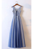 New Arrival Prom Dresses Scoop Tulle With Applique A Line Lace Up Rjerdress