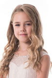 New Arrival Scoop Flower Girl Dresses A Line Tulle With Sash Rjerdress
