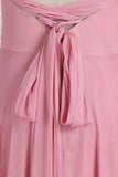 New Arrival Straps Bridesmaid Dresses Chiffon With Ruffles A Line Rjerdress
