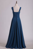 New Arrival Sweetheart Bridesmaid Dresses A Line Chiffon With Ruffles Rjerdress