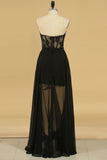 New Arrival Sweetheart Chiffon With Beading A Line Party Dresses Rjerdress