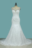 Off The Shouider Bridal Dresses Lace With Beading Mermaid
