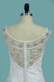 Off The Shouider Bridal Dresses Lace With Beading Mermaid Rjerdress