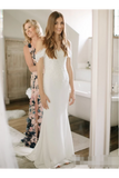 Off The Shoulder Sweetheart Lace Mermaid Wedding Dresses With Chapel Train