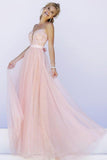 Pink Prom Dress Simple Lace backless prom dresses long evening Formal Gown RJS115