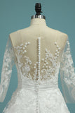 Scoop A Line Bridal Dresses Tulle With Applique And Sash Rjerdress