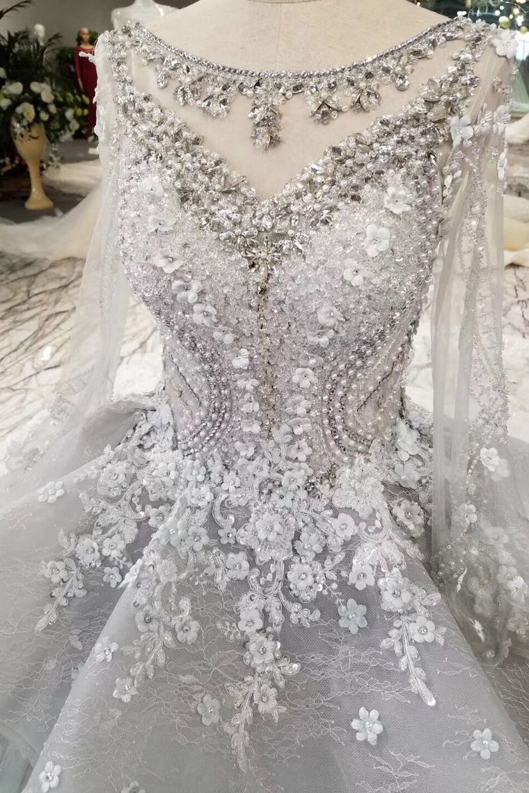 Vintage Glitter Sparkly Ballgown Wedding Dress With Strapless Lace, V  Neckline, Beaded Sequins, Appliques, Diamonds, And Ruffles Sleeveless  Arabic Bridal Gresses For Soiree From Dressvip, $442.86 | DHgate.Com