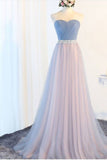 Simple Wedding Dresses A-Line Sweetheart Floor-Length Tulle Rjerdress