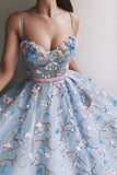 Spaghetti Straps Long Elegant Amazing Princess Prom Dresses Fashion Dresses Rjerdress