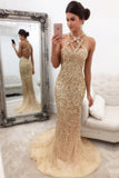 Straps Prom Dresses Tulle With Beading Mermaid Open Back Rjerdress