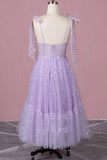 Sweetheart Cocktail Dresses A Line Tulle Short Homecoming Dresses Rjerdress