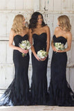 Sweetheart Pretty 2021 Cheap Bridesmaid Dresses Lace Sexy Maid Of Honor Dresses Online Rjerdress