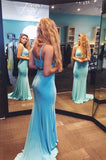 Two Pieces Sexy Long Charming Green Mermaid Sweetheart Evening Dress Prom Dresses uk F200 Rjerdress